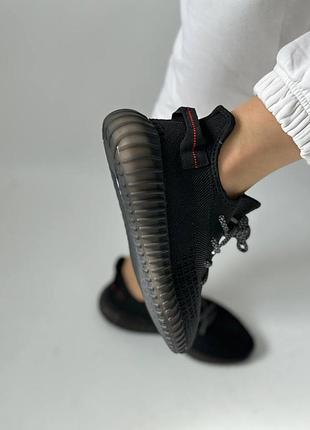 Кроссовки женские черные сетка текстиль изи спорт