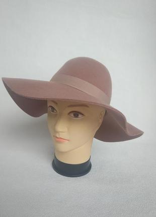 Фирменная стильная статусная качественная шляпа из шерсти5 фото