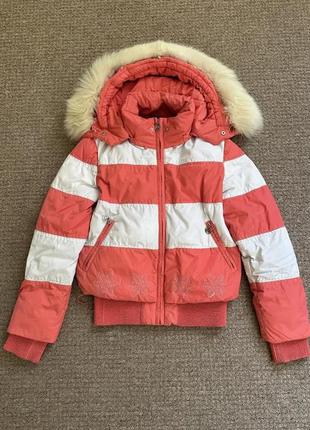 Підлітковий легкий пуховик для дівчинки