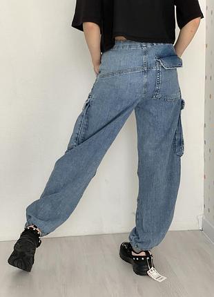 Детские джинсы карго zara для девочки/детские джинсы карго зара на девочке