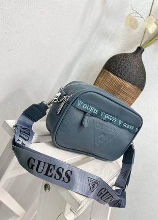 Сумка guess лого текстурная