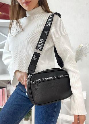 Сумка guess лого текстурная 2