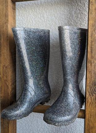 Серебристые резиночки 12 размер, до 20см.