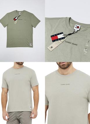 Новая оригинальная мужская футболка tommy hilfiger размер s m l2 фото
