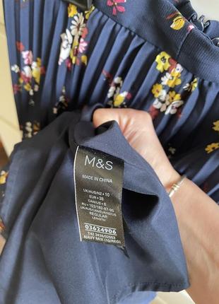 Юбка m&s плиссировка3 фото