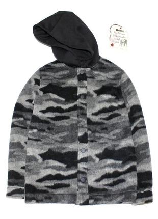 Фланелева куртка-cорочка в клітинку з шерстю f&f 7-8 років