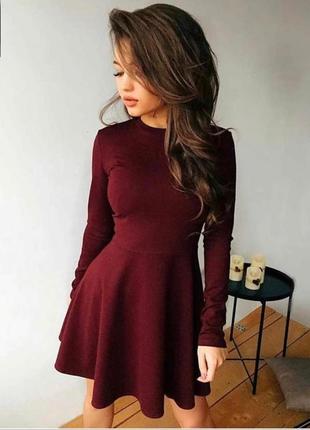 Осенние платье на каждый день