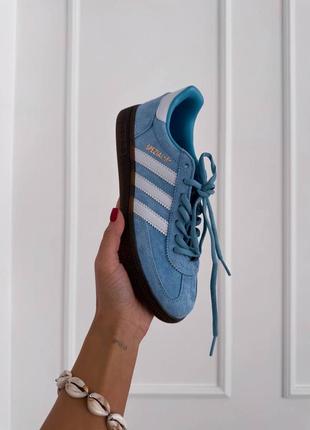 Кроссовки adidas spezial blue5 фото