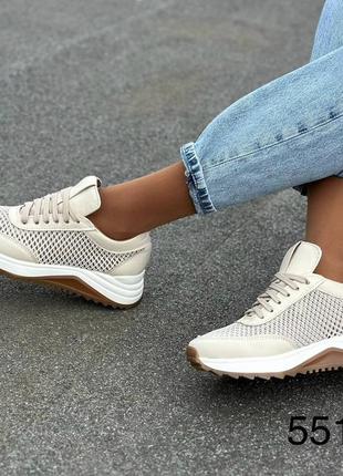 Жіночі літні кросівки з сіточкою 👌10 фото