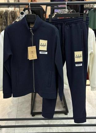 Чоловічий спортивний костюм мужской спортивный трикотажный костюм burberry