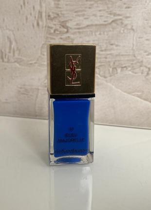 Лак для ногтей ysl bleu majorelle2 фото