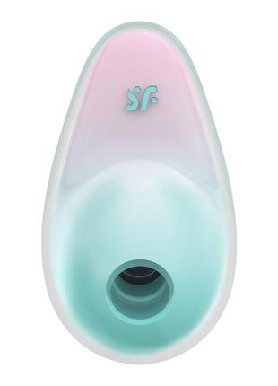 Вакуумный вибратор satisfyer pixie dust mint/pink