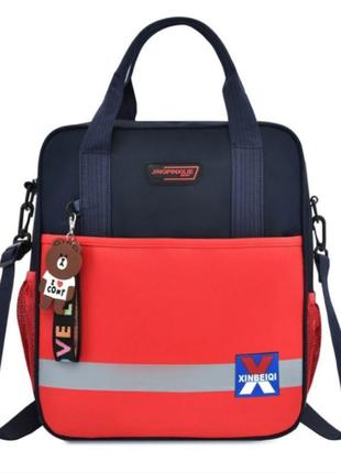 Сумка школьная детская рюкзак портфель красная красная красная	 kd4463r