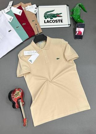 Мужская футболка с коротким рукавом поло чоловіча футболка поло lacoste