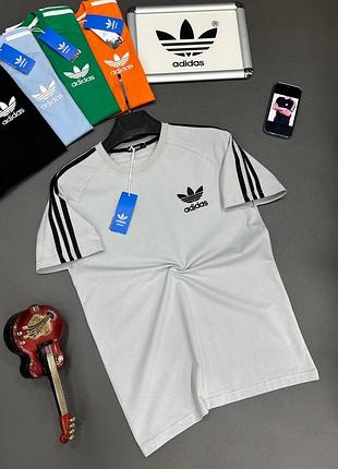 Чоловіча вінтажна футболка з коротким рукавом мужская футболка adidas original