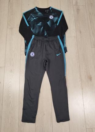 Челси  футбольный тренировочный костюм