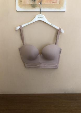 Корсетный бюстгальтер балконет. бренд wonderbra.