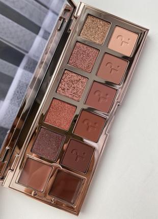 Неймовірно красива палетка patrick ta major dimension ii rose eyeshadow palette2 фото