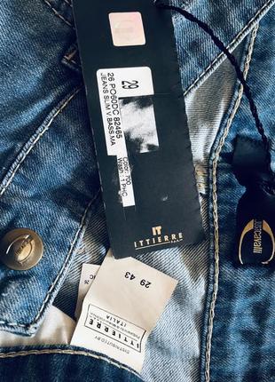 Новые с бирками джинсы  just cavalli оригинал бренд голограмма штаны брендовые размер 29 на размер s,m2 фото