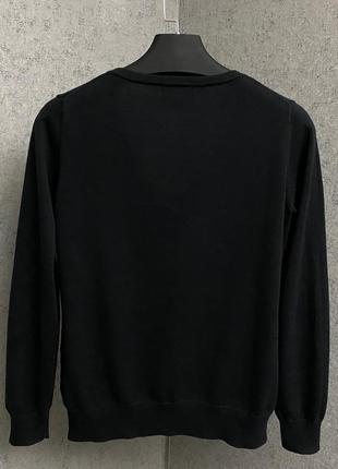 Чорний светр від бренда lyle&amp;scott4 фото