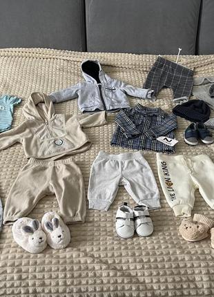 Вещи для мальчика 1-6 месяцев2 фото