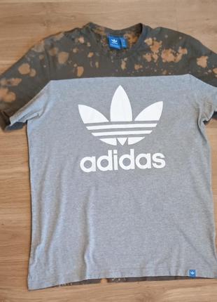 Футболка adidas тай дай