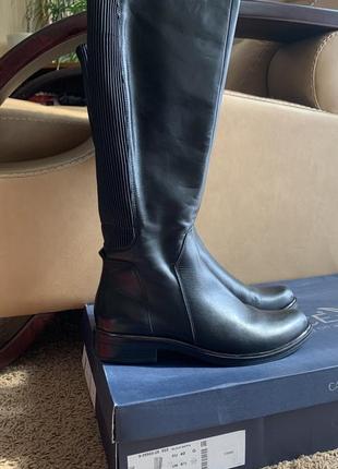 Ботфорды сапоги кожаные фирменные caprice новые размер 40, 40,5