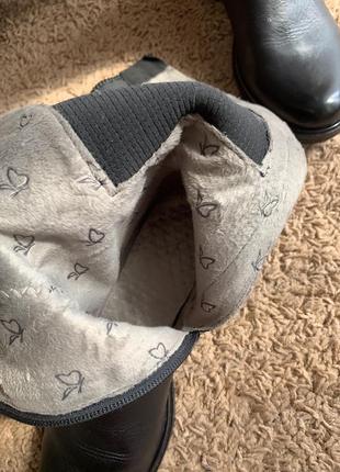 Ботфорды сапоги кожаные фирменные caprice новые размер 40, 40,5