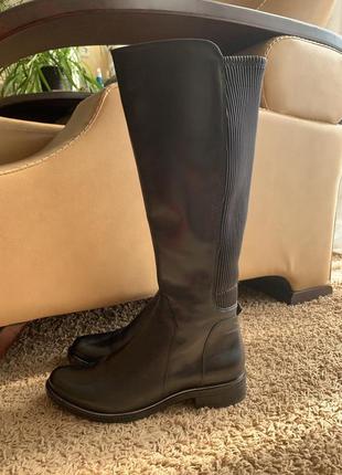 Ботфорды сапоги кожаные фирменные caprice новые размер 40, 40,5