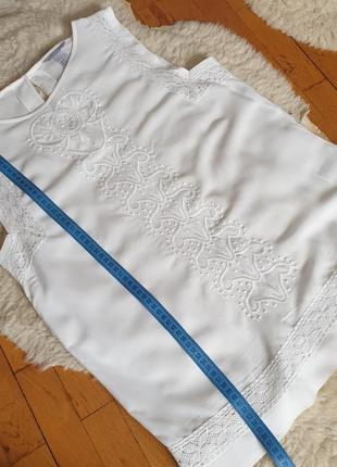 Белая блуза, вышиванка, топ9 фото