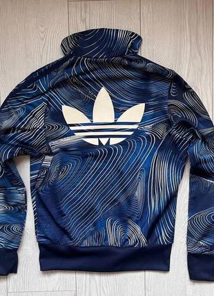 Олімпійка adidas originals blue geology firebird6 фото