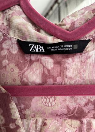 Легкое воздушное платье zara8 фото