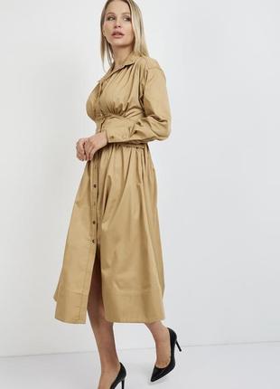 Сукня жіноча кольору кемел