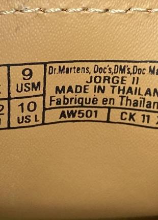 Dr.martens jorge li slingback mules braun сандалі оригінал8 фото