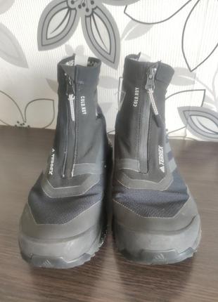 Треккинговые кроссовки adidas terrex free hiker cold ordy gore tex8 фото