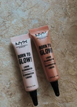 Nyx professional makeup born to liquid glow illuminator1 фото