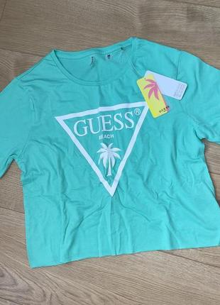 Брендовая футболка guess оригинал новая коллекция1 фото