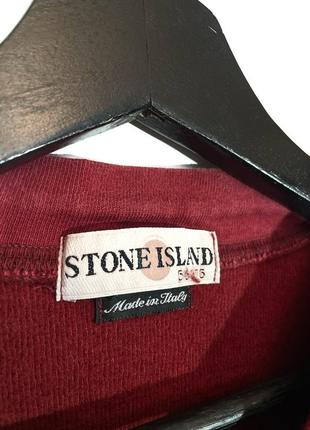 Винтажный свитер stone island7 фото