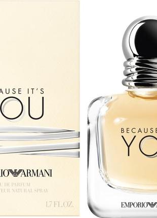 Giorgio armani emporio armani because it s you 100 ml парфюмированная вода эмпорио бикоз итс ю