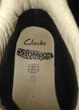 Детские деми ботиночки  clarks stompo4 фото