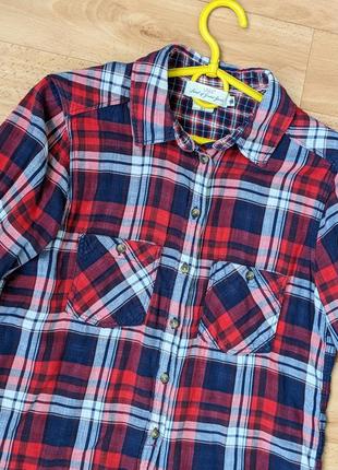 Жіноча сорочка в клітинку h&m