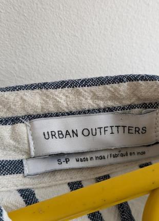 Бавовняна  жіноча сорочка, біла сорочка у смужку6 фото