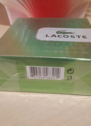 Lacoste essential мужская туалетная вода 125 ml лакоста эссеншиал lacoste зеленый парфюм духи4 фото