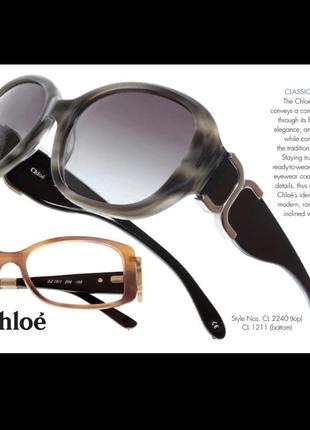 Оригинальный очки chloe солнцезащитные cl 22401 фото