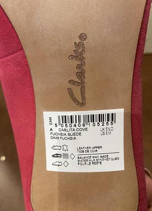 Лодочки clarks женские2 фото