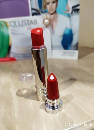 Помада clinique dramatically different lipstick ,тон 18hot tamale
