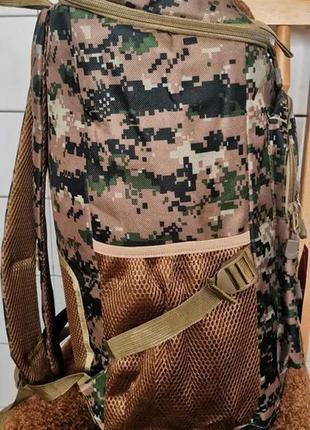 Тактичний військовий армійський штурмовий рюкзак 50 л піксель пол3 фото