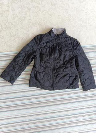 Демисезонна куртка на синтепоні akris punto2 фото