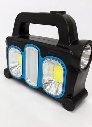 Потужний ліхтар для риболовлі hb-6168 ліхтар-світильник акумуляторний кемпінговий | uo-339 ліхтар переносний5 фото