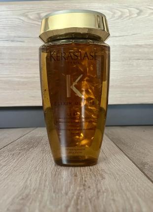 Шампунь-ванна для тьмяного волосся kerastase elixir ultime le bain7 фото